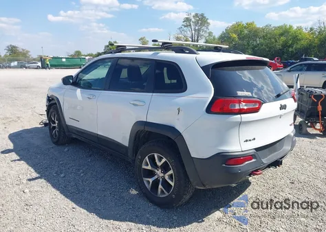 2014 Jeep Cherokee Trailhawk из США, поврежденный, VIN 1C4PJMBSXEW147092